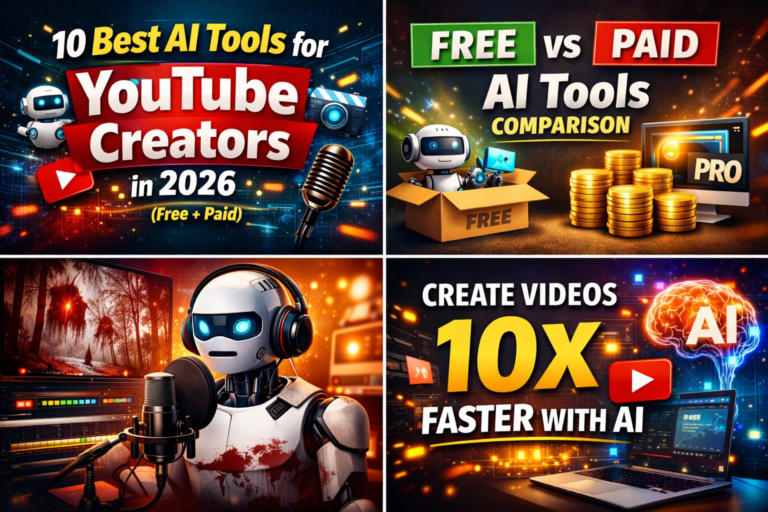 10 Best AI Tools for YouTube Creators